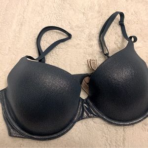 Victoria Secret Push Up Bra - Blue Sparkle